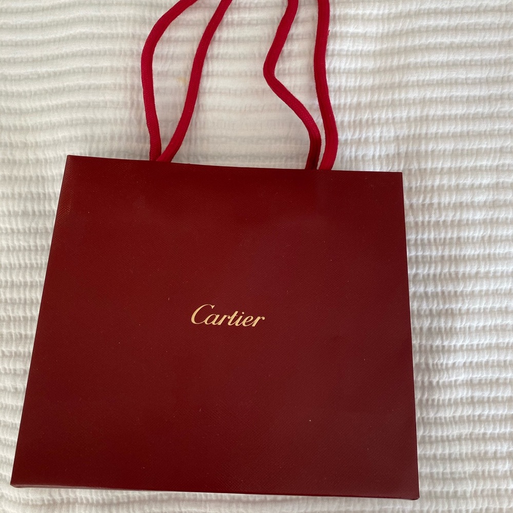 Cartier gift bag